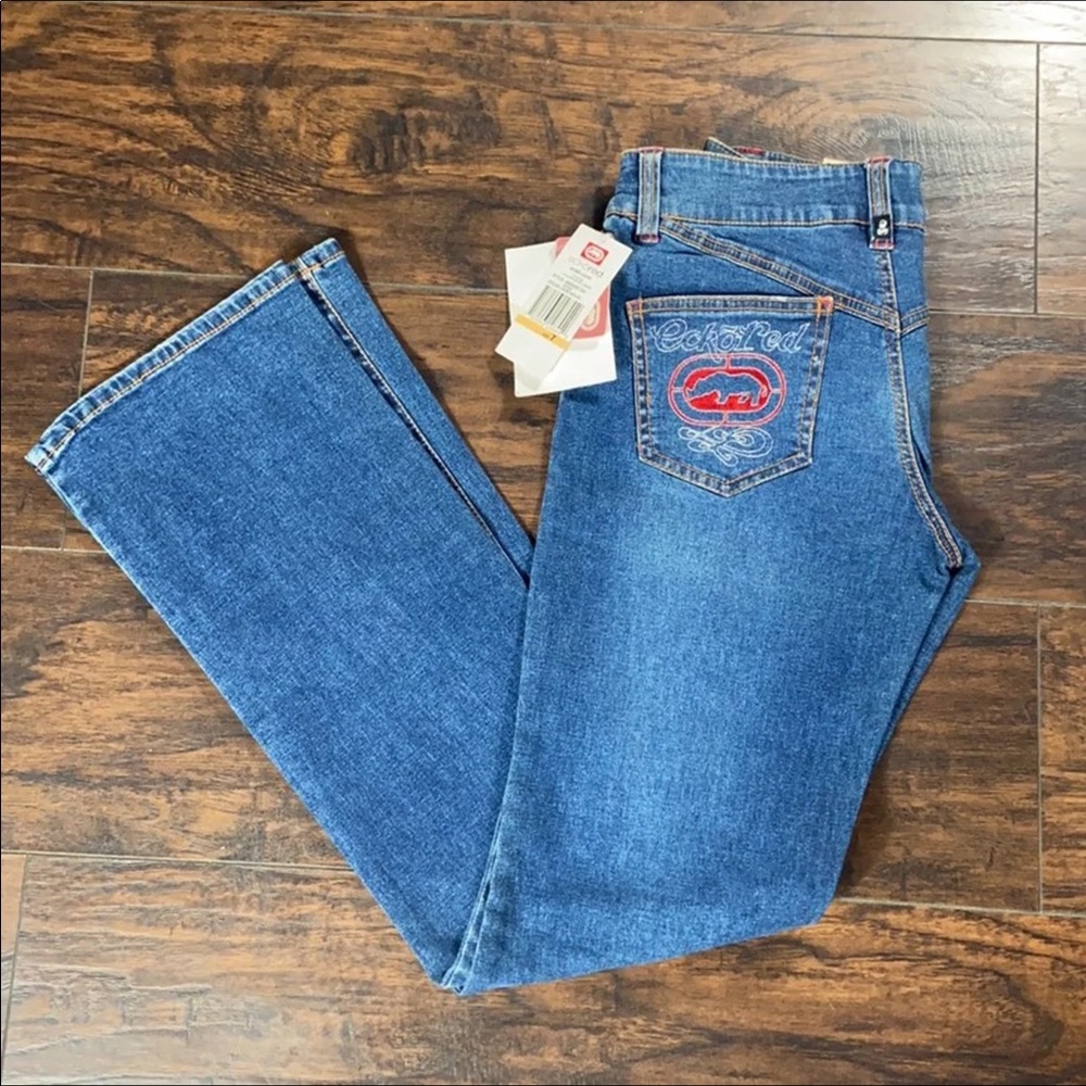 Ecko Red Flare Jeans